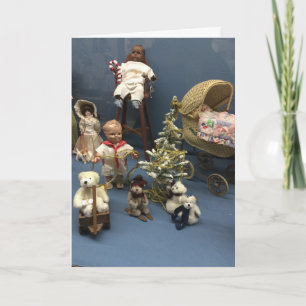 Har-Ber Village doll house Greeting Card