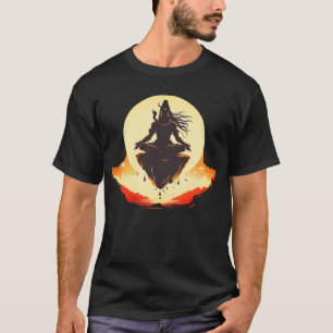 Har Har Mahadev Lord Shiva Meditating T-Shirt