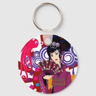 Harajuku Girl Ayaka Key Ring