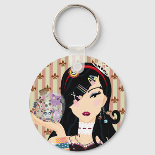 Harajuku Girl Mayumi Key Ring