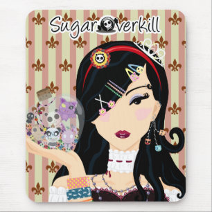 Harajuku Girl Mayumi Mouse Mat