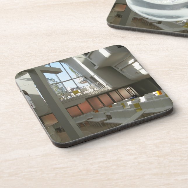 Harajuku Protestant Church, Tokyo, Japan Coaster (Left Side)