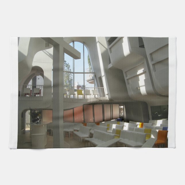 Harajuku Protestant Church, Tokyo, Japan Tea Towel (Horizontal)