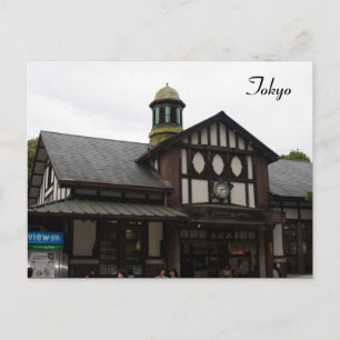 harajuku station postcard