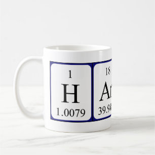 Harald periodic table name mug