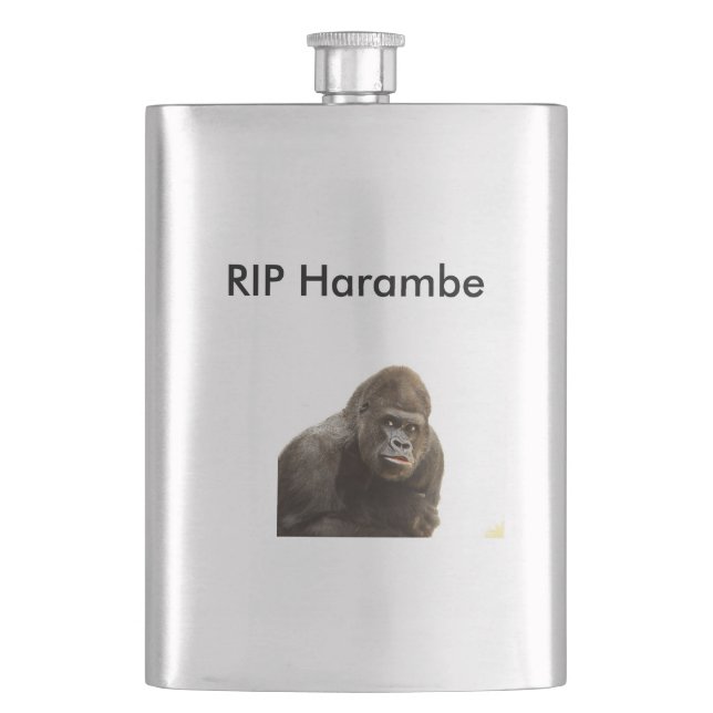 Harambe Flask (Front)