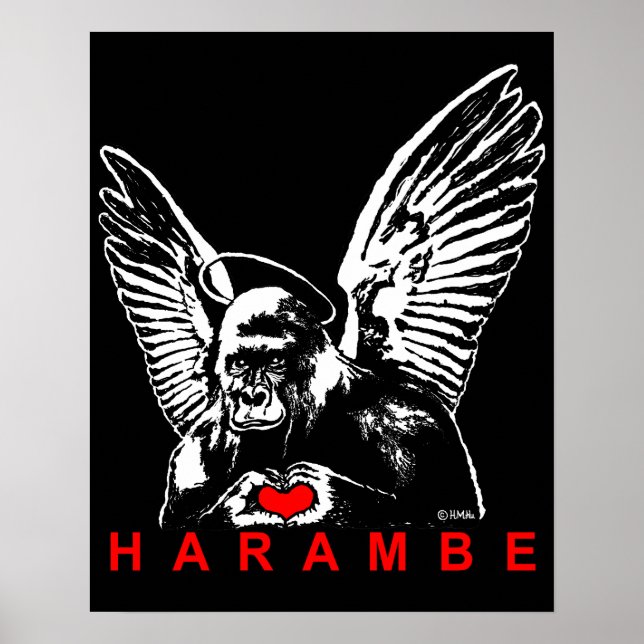 harambe poster (Front)
