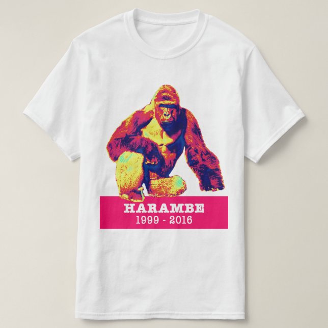Harambe T-shirt (Design Front)