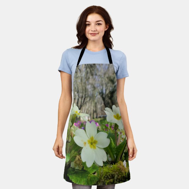Harbinger of Spring All Over Print Apron (Worn)