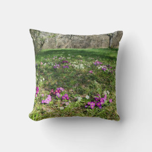 Harbinger of Spring Throw Cushion