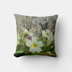 Harbinger of Spring Throw Cushion