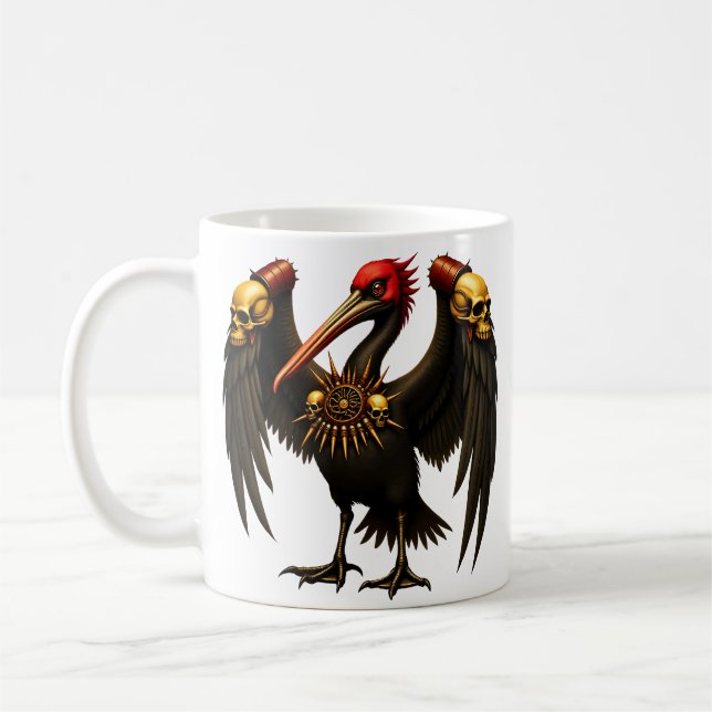 Harbinger of the Golden Gate The Nocturnal Pelican Coffee Mug (Left)