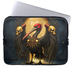 Harbinger of the Golden Gate The Nocturnal Pelican Laptop Sleeve