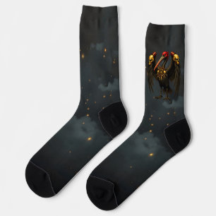 Harbinger of the Golden Gate The Nocturnal Pelican Socks