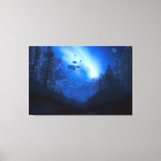 "Harbinger" Triptych Canvas Print
