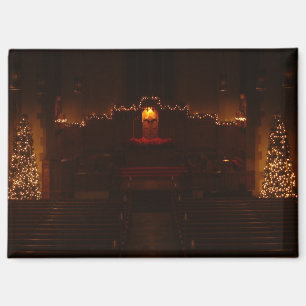 Harbison Chapel at Christmas Grove City College Magnet