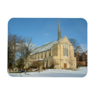 Harbison Chapel in Winter at Grove City College Magnet