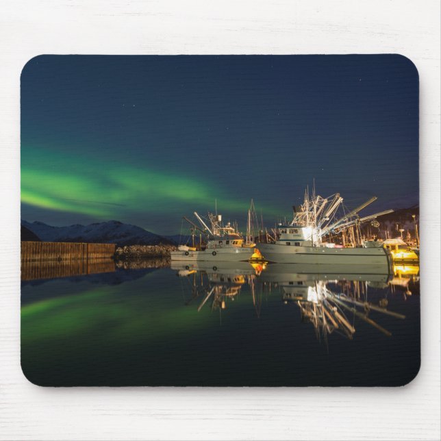 Harbor Aurora Mouse Mat (Front)