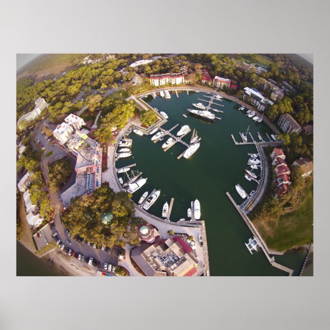 Harbor Town Golf Links, Hilton Head Island, USA Poster (Front)