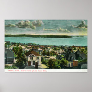 Harborview from Queen Anne Hill Poster