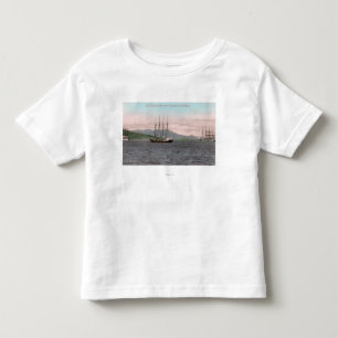 Harborview of Bay and Mt. Tamalpais Toddler T-Shirt