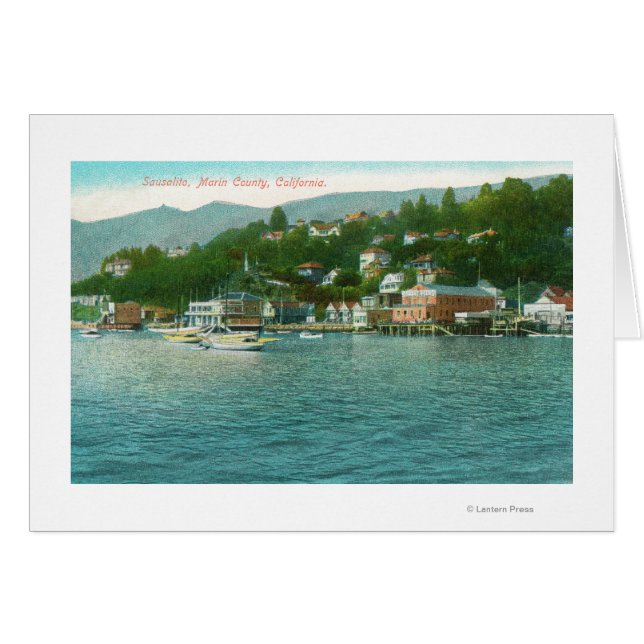 Harborview with Yachts and Sail Boats (Front Horizontal)