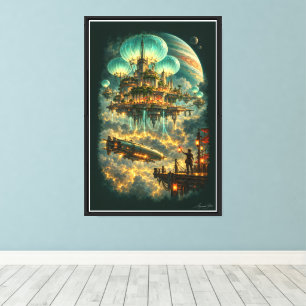Harbour Above the Storm Canvas Print