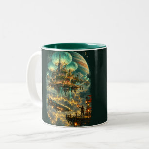 Harbour Above the Storm Two-Tone Coffee Mug