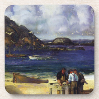 Harbour at Monhegan - George Bellows - 1913 Coaster