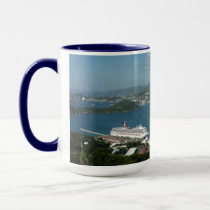Harbour at St. Thomas US Virgin Islands Mug
