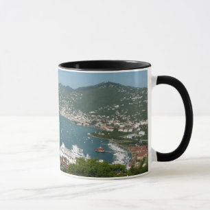 Harbour at St. Thomas US Virgin Islands Mug