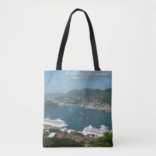 Harbour at St. Thomas US Virgin Islands Tote Bag