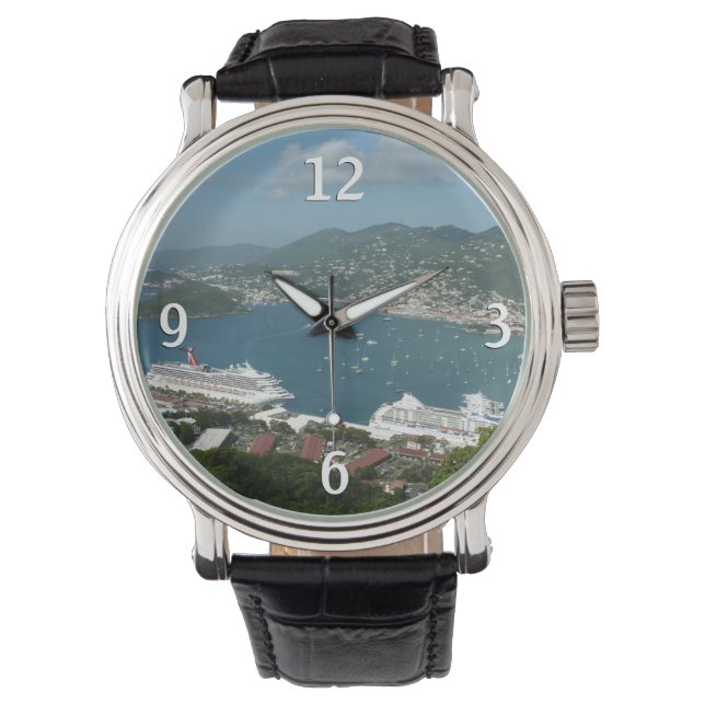 Harbour at St. Thomas US Virgin Islands Watch (Front)