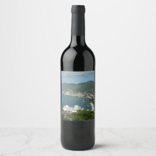 Harbour at St. Thomas US Virgin Islands Wine Label