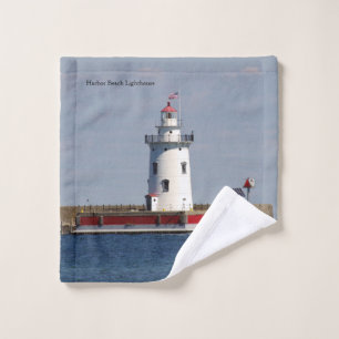 Harbour Beach Lighthouse towel set