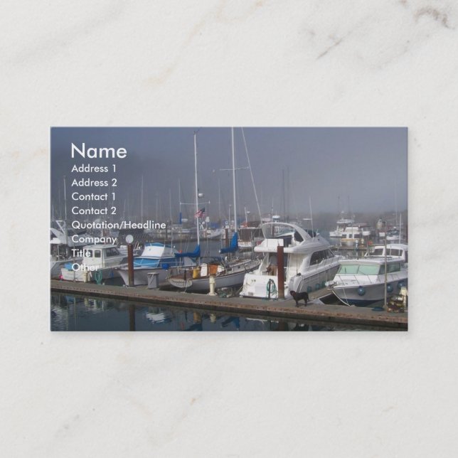 Harbour Boats Business Card (Front)