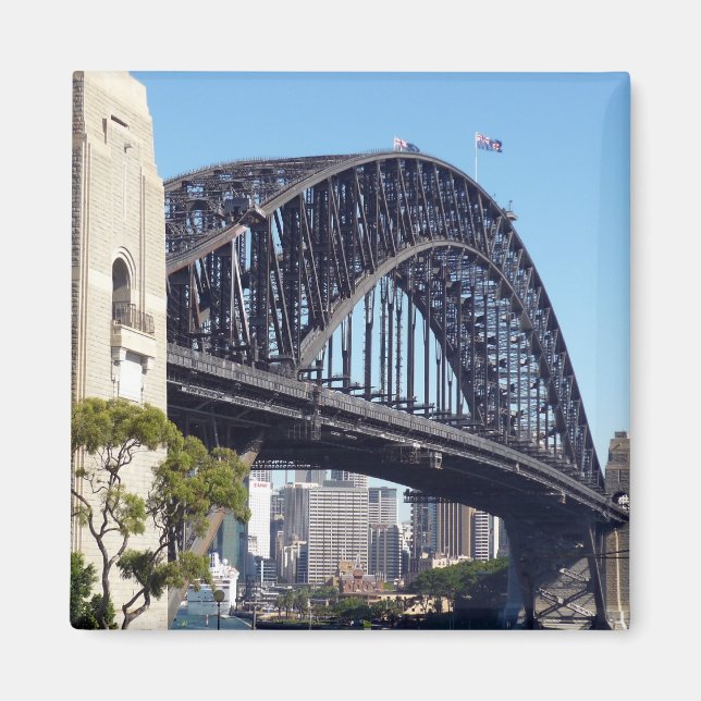 harbour bridge magnet (Front)