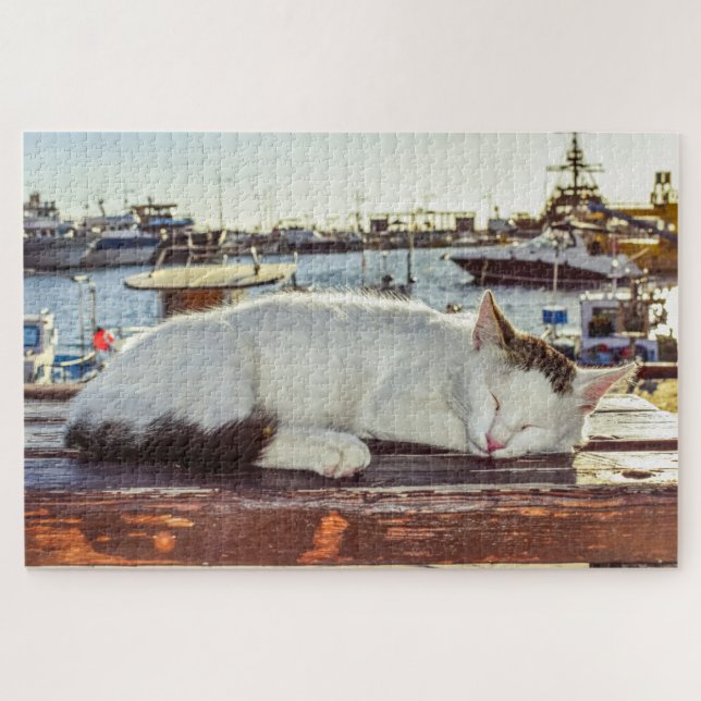harbour cat puzzle  (Horizontal)