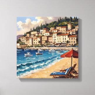 Harbour City Canvas Print