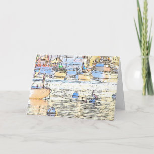 Harbour Dawn Card