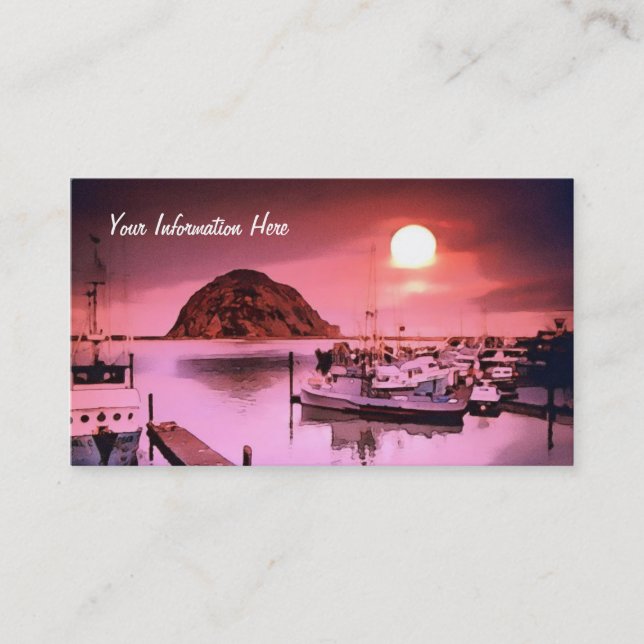 Harbour Hues Business Cards (Front)
