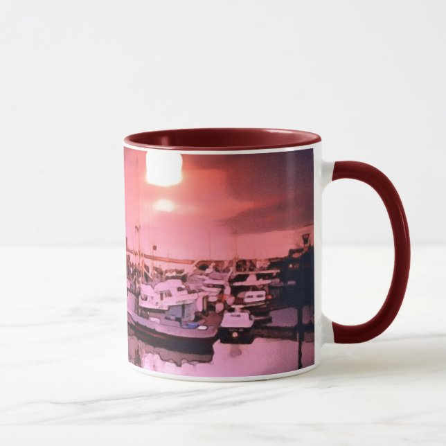Harbour Hues Ceramic Mug (Right)