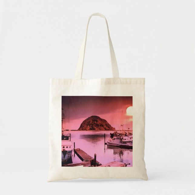 Harbour Hues Painting Tote Bag (Front)