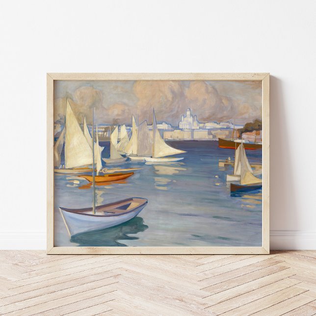 Harbour in Helsinki | Albert Edelfelt Poster (Creator Uploaded)