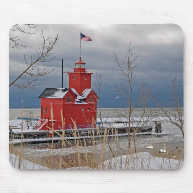 Harbour Light Mouse Mat (Front)