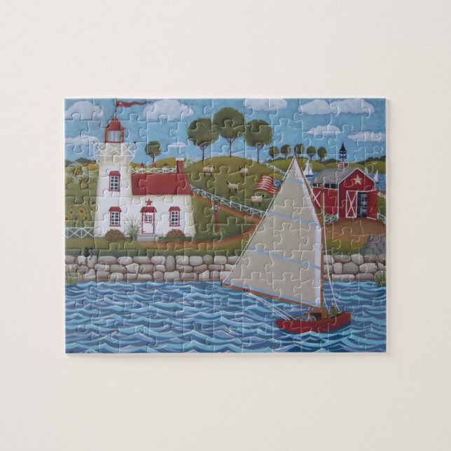 Harbour Light Puzzle (Horizontal)