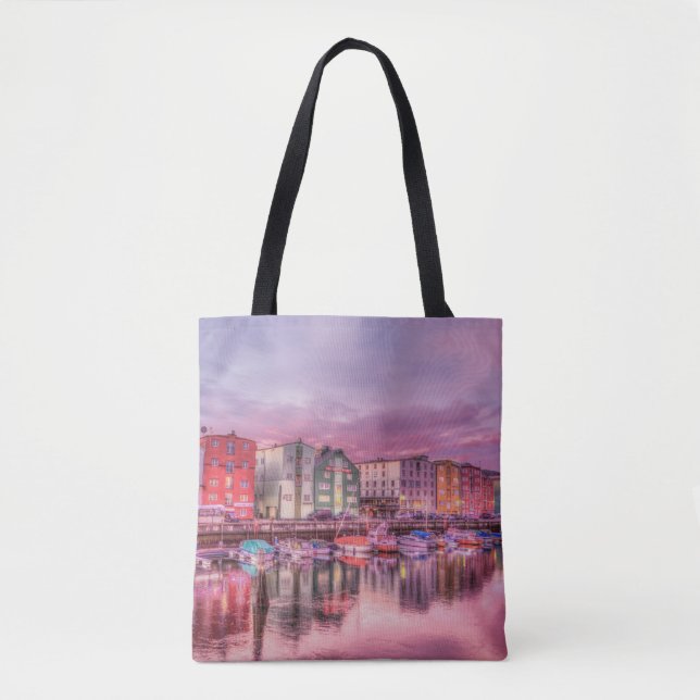 Harbour Lights All-Over-Print Tote Bag (Front)
