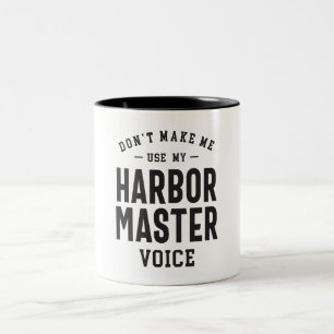 Harbour Master Job Occupation Two-Tone Coffee Mug