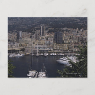 Harbour, Monte Carlo, French Riviera, Cote d' 4 Postcard