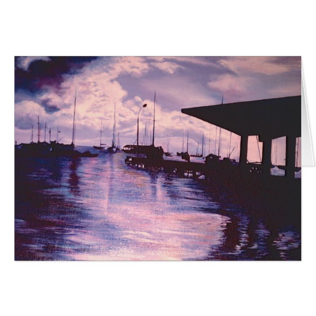 Harbour of Fort de France, Martinique (Front Horizontal)